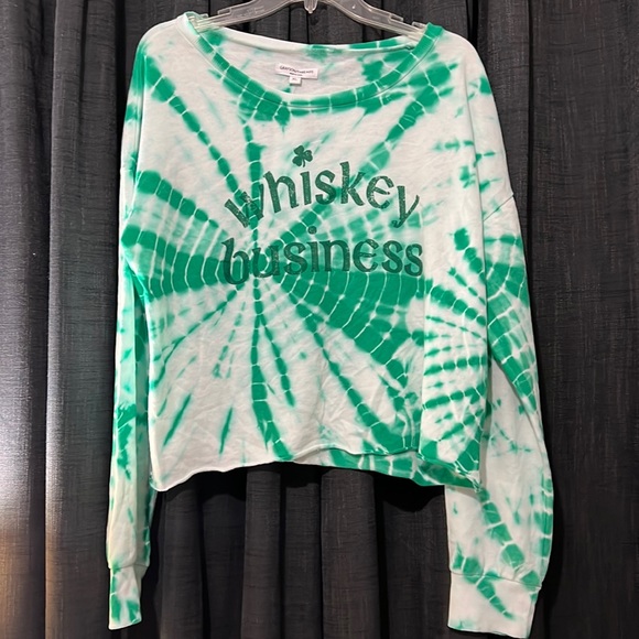 Grayson Threads Tops - NWT - Grayson Threads crop sweatshirt - size XL